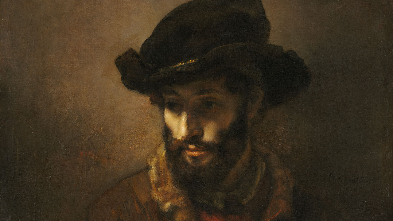 A Bearded Man Wearing a Hat