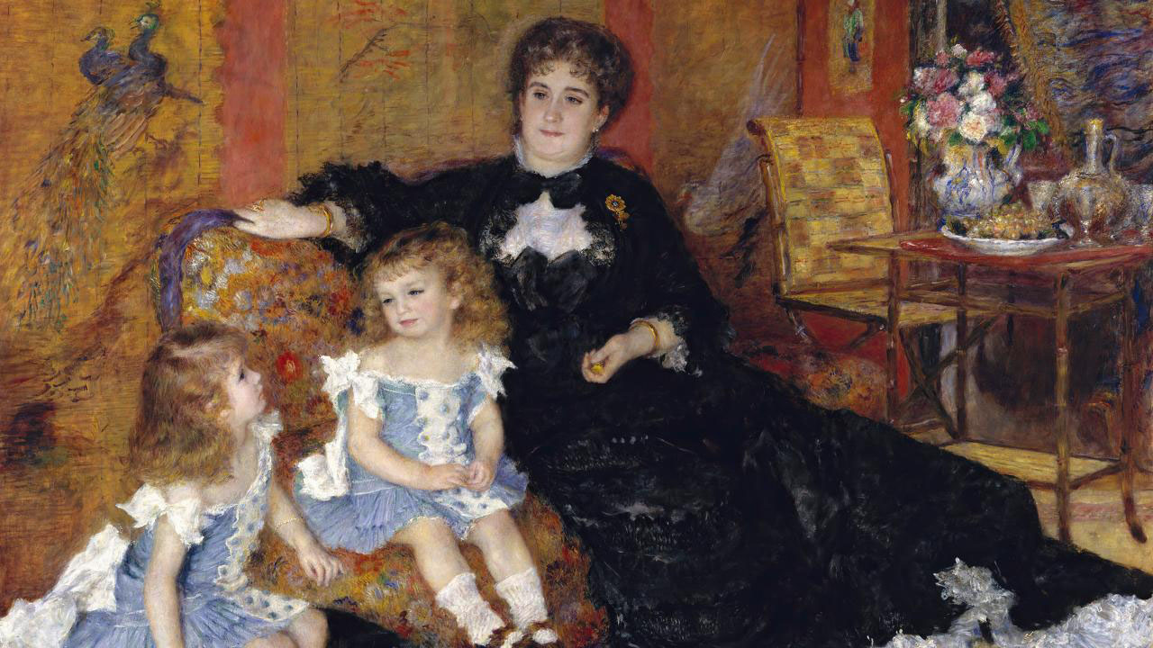 Madame Georges Charpentier And Her Children