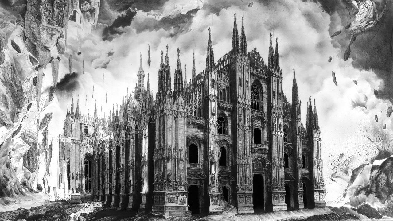 Milan Cathedral on Rock